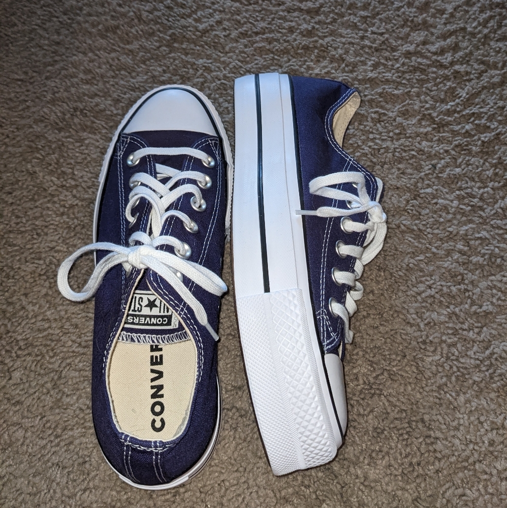 Platform converse size 8